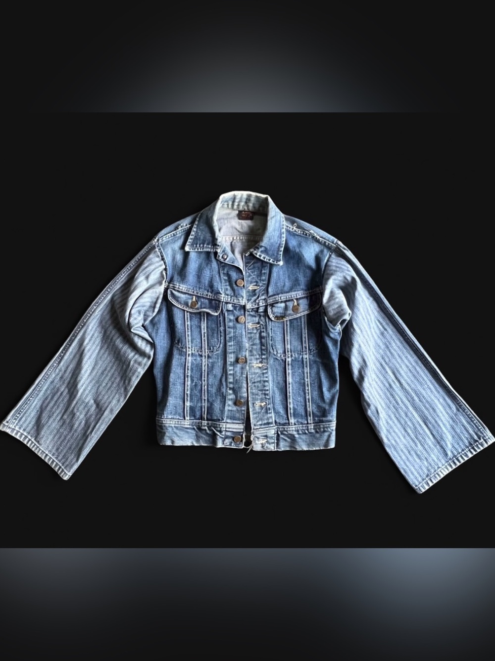 Vintage 1950’s Lee 101-J Rider Denim Jacket size 36 (1970’s modifications)
